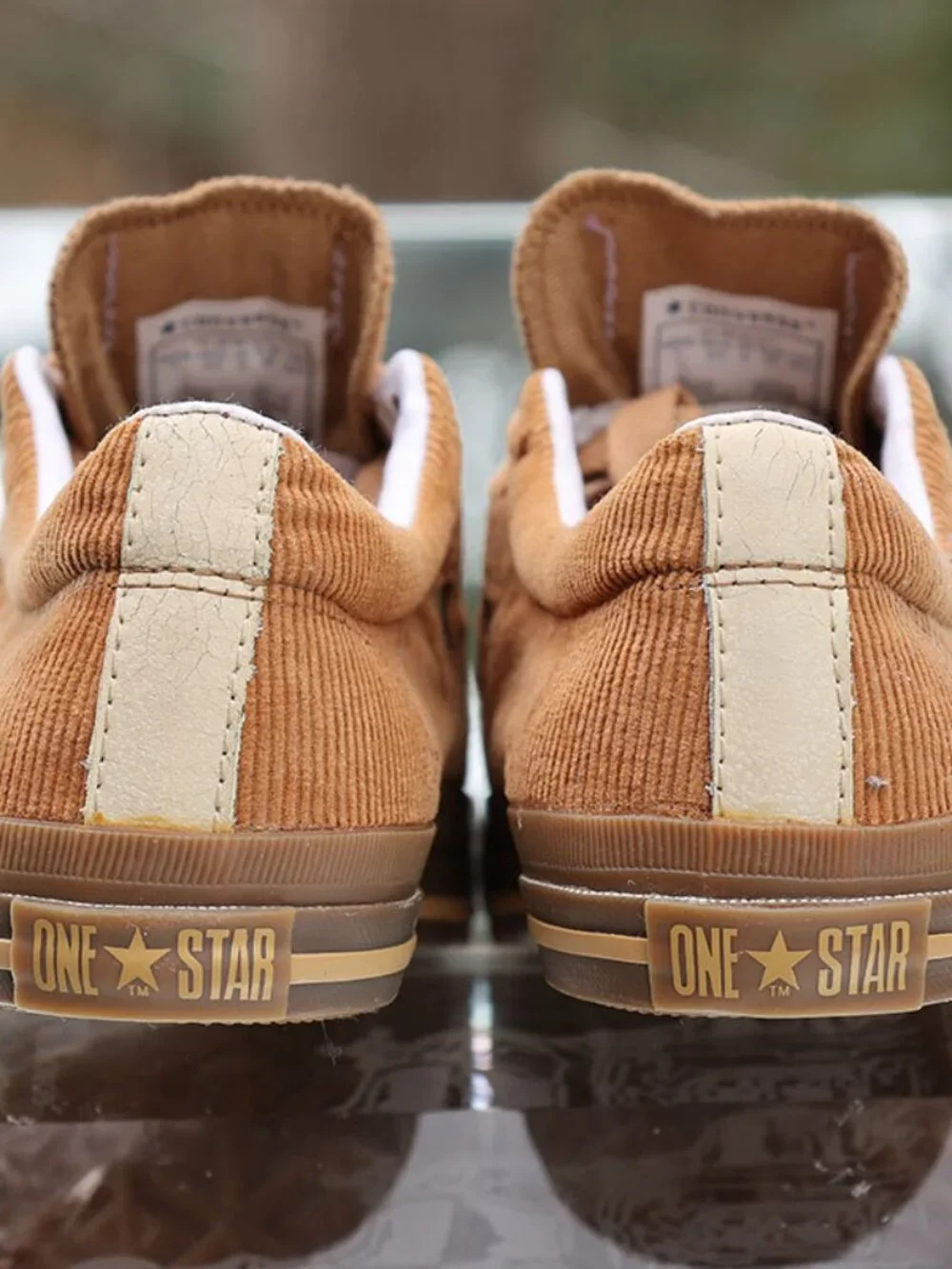 Vintage Converse One Star Brown Corduroy 2006 - Picture 12 of 16
